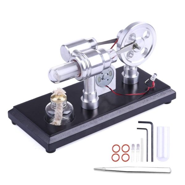 Stirling Engine Kit DIY Stirling Motor Generator Model External Combustion Engine Educational Toy Hot on Sale